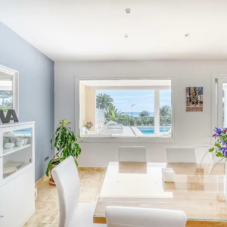 Preciosa Con Piscina, Jardin Y Vistas Al Mar Wifi * Alcoceber