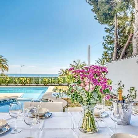 Preciosa Con Piscina, Jardin Y Vistas Al Mar Wifi * Alcoceber