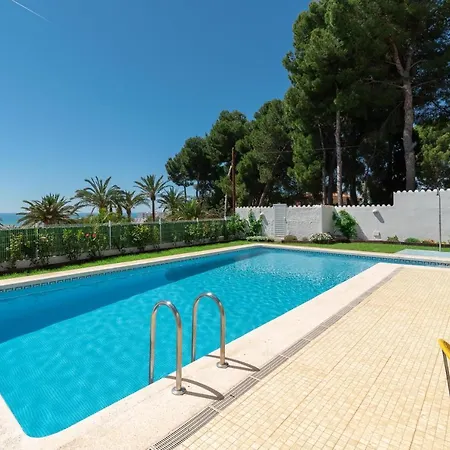 Preciosa Con Piscina, Jardin Y Vistas Al Mar Wifi Alcossebre